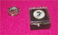 G.I joe ring & Mickey Mouse pin