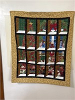 Wall Hanging made By Marilyn Eckert 45" x 39 in