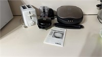 Toastmaster mini chopper & waffle maker, George