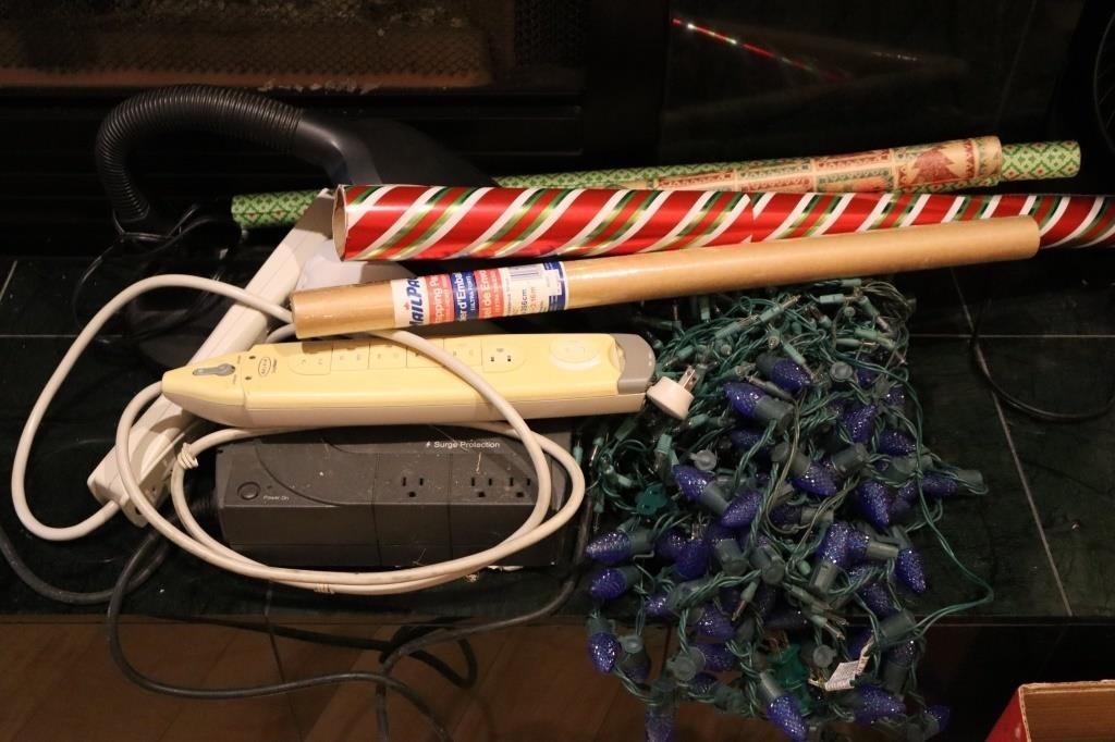 Power Cords, Paper, Lights, Christmas Lights