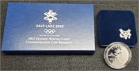 2002 Proof Silver Dollar Olympic Winter Games