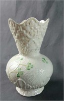 Beleek Ireland Fine Porcelain 6 1/4" Tall Vase