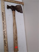 Vintage axe with hammer head