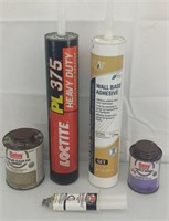Misc. Adhesives 5 pc