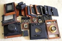 Lot of Assorted Antique Camera Items