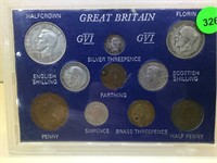 Great Britain Coin set in sealed case