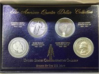American Silver Quarter Collection in box