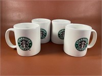 Set of 4 Starbucks Coffee Mugs