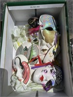 Box of Porcelain Masks