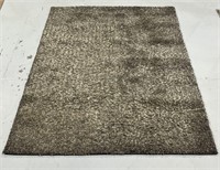 Large 80" x 60" Brown Rectangle Area Carpet Rug