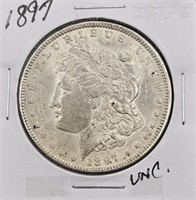 1897 UNC Morgan Silver Dollar