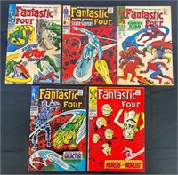 Marvel Fantastic Four Comics 71-75
