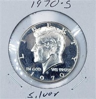 1970-S Silver Proof Kennedy Half Dollar