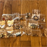 (19) Pairs of Mixed Pierced Earrings