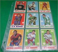 24x 1970-71 O-Pee-Chee Hockey Cards Henderson