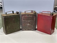 3 x Running Board Tins Inc. SHELL MOTOR SPIRIT