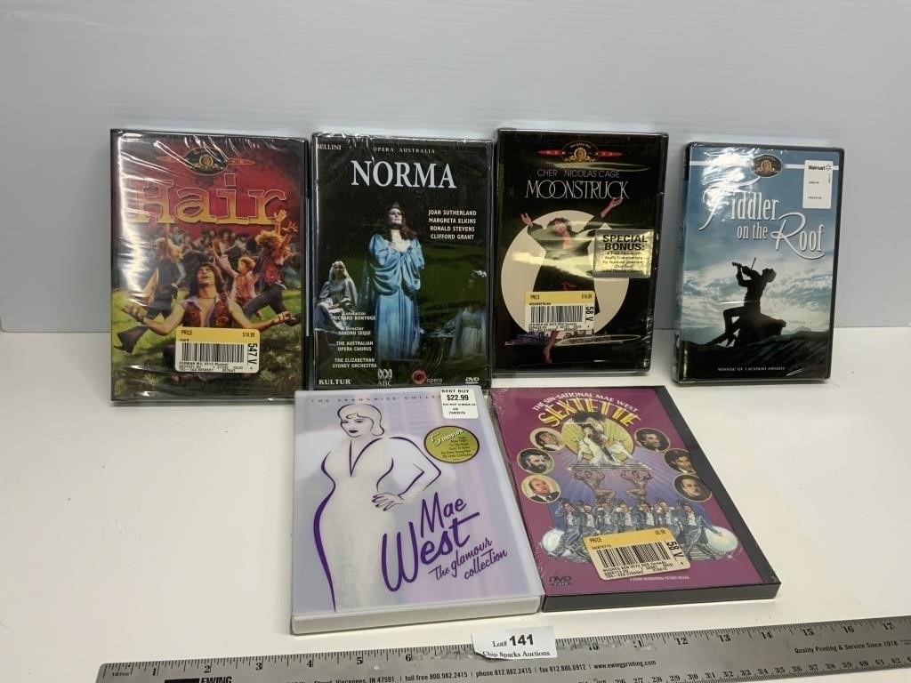 Sealed! DVD Lot