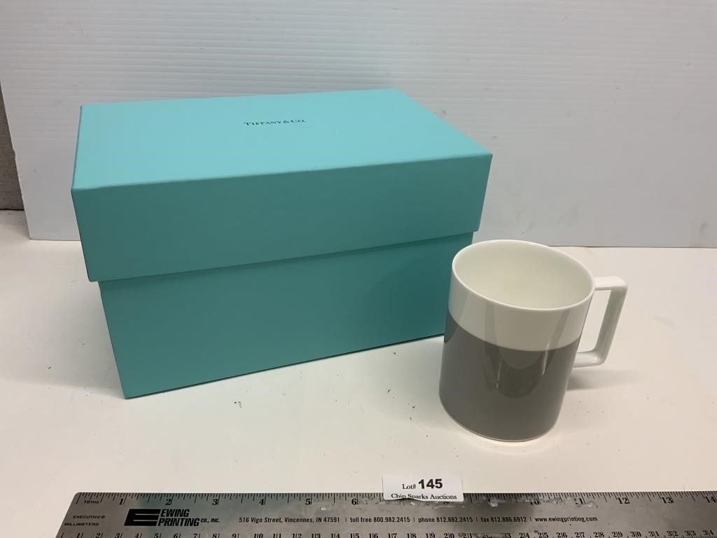 Tiffany & Co. Fine Bone China Coffee Mug