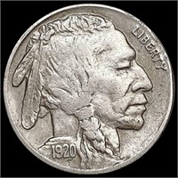 1920-S Buffalo Nickel NEARLY UNCIRCULATED