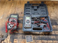 Pair of Mastercraft Voltage Meters/Case