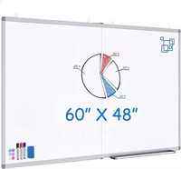 Large Magnetic Whiteboard, maxtek 60 x 48 inches