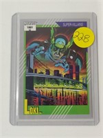 1991 MARVEL LOKI SUPER VILLAN CARD #89