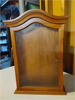 Small Hanging Curio Cabinet (Missing shelves)