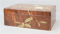 Mother-of-Pearl & Lacquer Inlaid Box