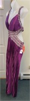 Purple Cindy Dress 5007 Sz XL