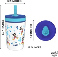 Zak 12oz Sippy Cup- Leak-Proof (Mickey Mouse)