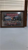 J.A. Folger & co. Pioneer Steam coffee and spice