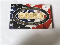 2008 GOLD Edition State Quarter Collection Unopend