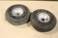 (2) 4.10/3.50-4 Pneumatic Tires