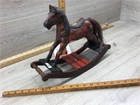 WOOD TABLE TOP ROCKING HORSE WOOD TABLE TOP ROCKIN