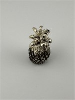Solid Silver Pineapple
