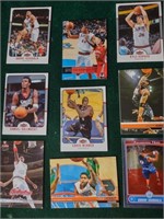 (9) Philadelphia 76ers Basketball Cards- Chris