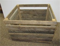 Vintage wood crate.