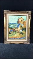 After Vincent Van Gogh THE OLD MILL Painting