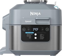 $200  Ninja 6-Qt Air Fryer,12-in-1-Sea Salt Gray