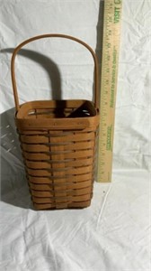 Tall longaberger basket with handle