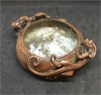 Carved Bronze Censer (Incense Burner)
