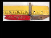 ANTIQUE COCA-COLA KNIFE -"COCA-COLA 5 CENTS AT ALL