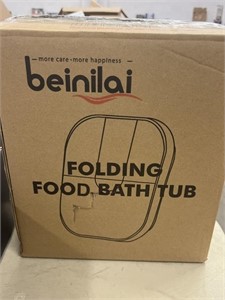Beinilai Folding Food Bath Tub