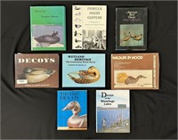 8 Hardcover Duck Decoy Reference Books