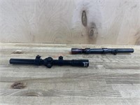 Tasco 4x15 and weaver J2.5 scopes