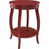 POWELL ROUND SIDE TABLE 18X18X24"