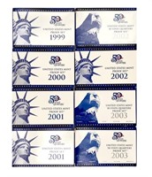 1999-2000-01-01-02-02 US Mint Proof Sets