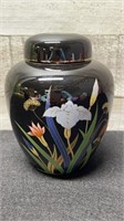 Vintage Otagiri Japan Ginger Jar 5.5" Tall