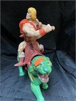 HE-MAN TIGER W/ ACTION FIGURE