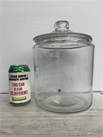 Glass jar with lid